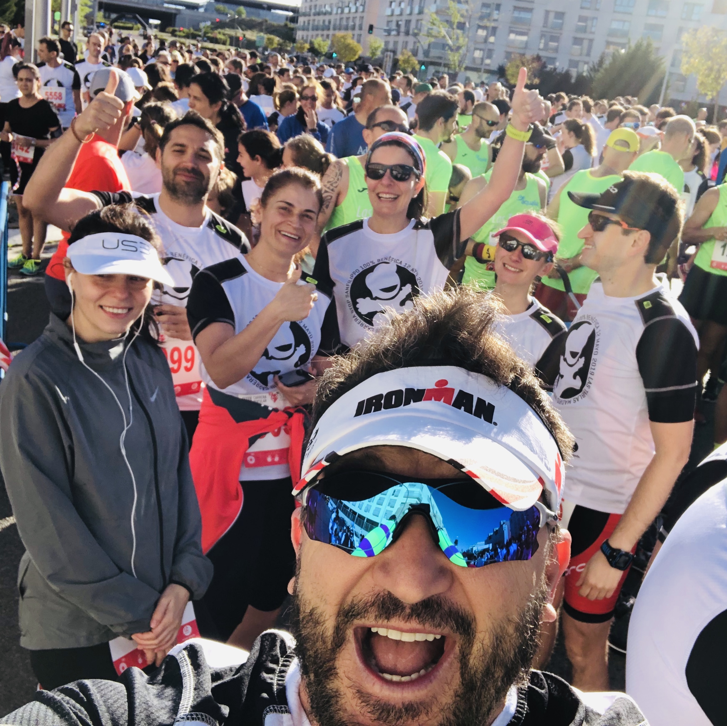 Carrera benéfica Sanfilippo en Las Tablas, Madrid