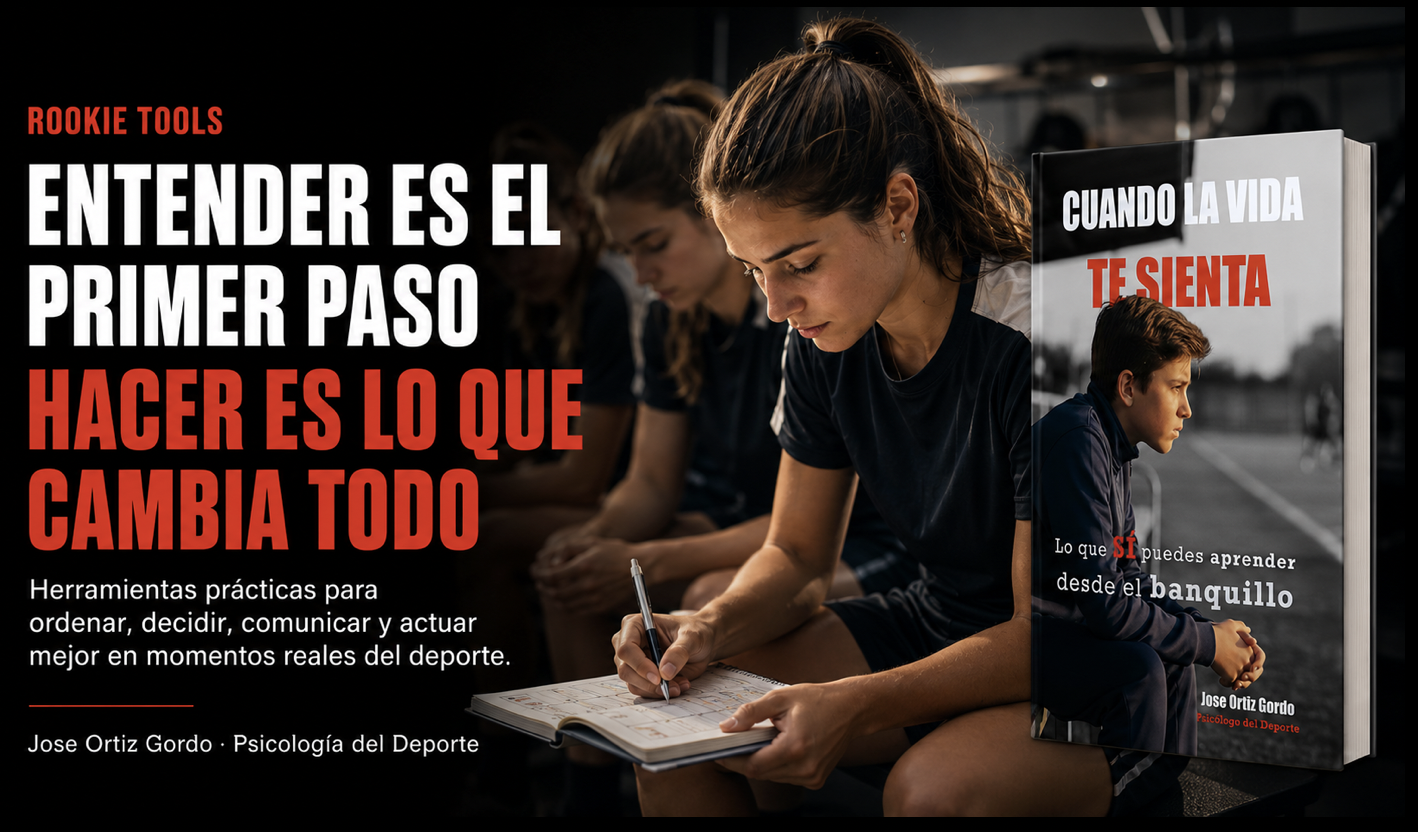 Rookie Tools y libro Cuando la vida te sienta, recursos de Psicología del Deporte de Rookie Soul