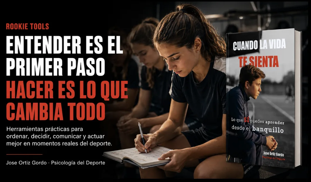 Rookie Tools y libro Cuando la vida te sienta, recursos de Psicología del Deporte de Rookie Soul